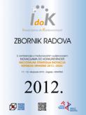 INOVACIJAMA DO KONKURENTNOSTI 2012 - ZBORNIK RADOVA